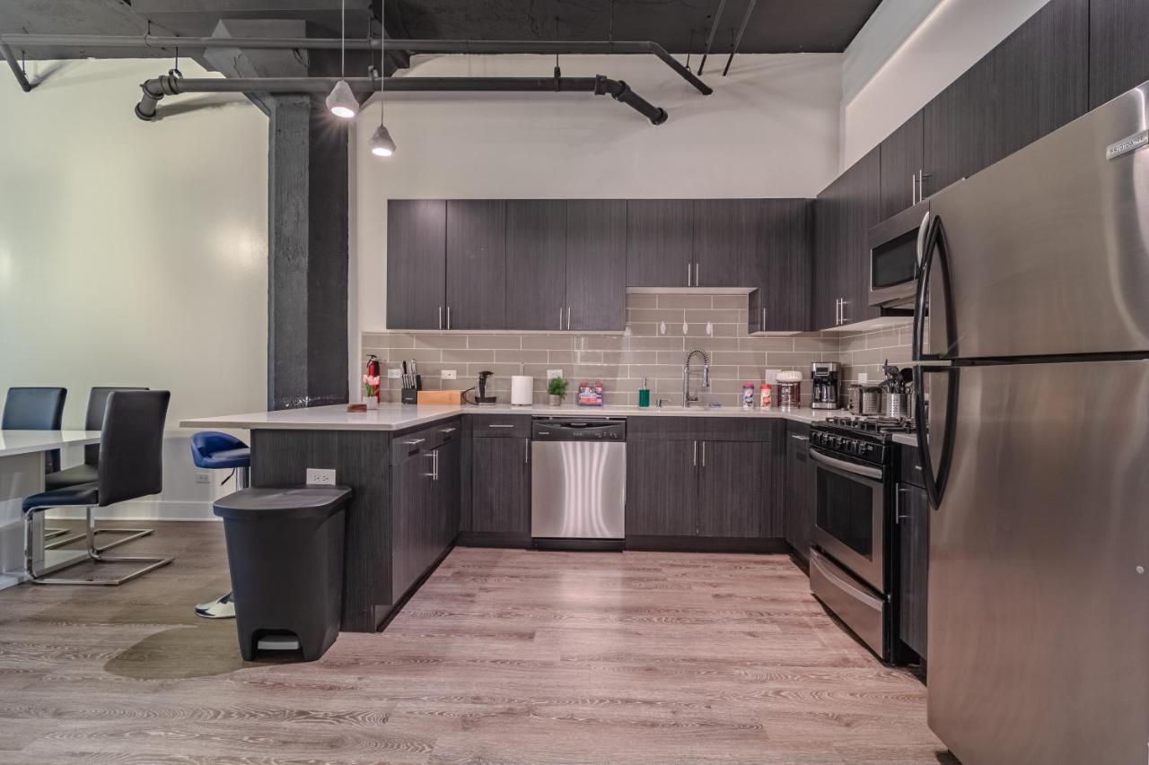 Ideal 3Br Business Or Leisure Rental In Chicago Fully Stocked Kitchen & Fast Internet With Optional Parking Near Soldier Field, Grant Park & Mccormick Place Exterior foto